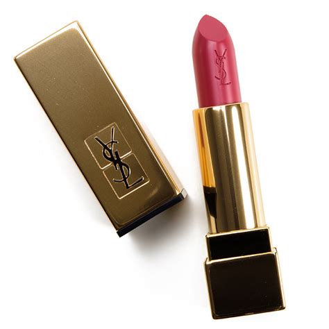 rose stiletto lipstick by ysl|YSL Rouge Vermillon, Fuchsia Heroine, Rose Stiletto Rouge.